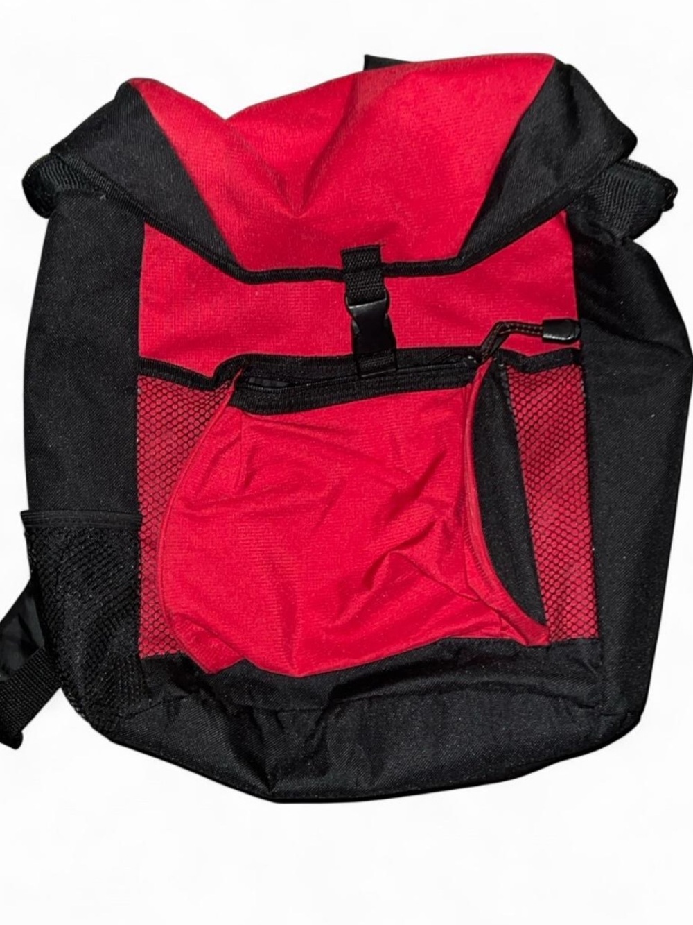 Men's Red and Black Everyday Insulated Lunchbag Backpack